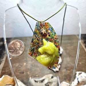 Jade Unicorn Necklace
